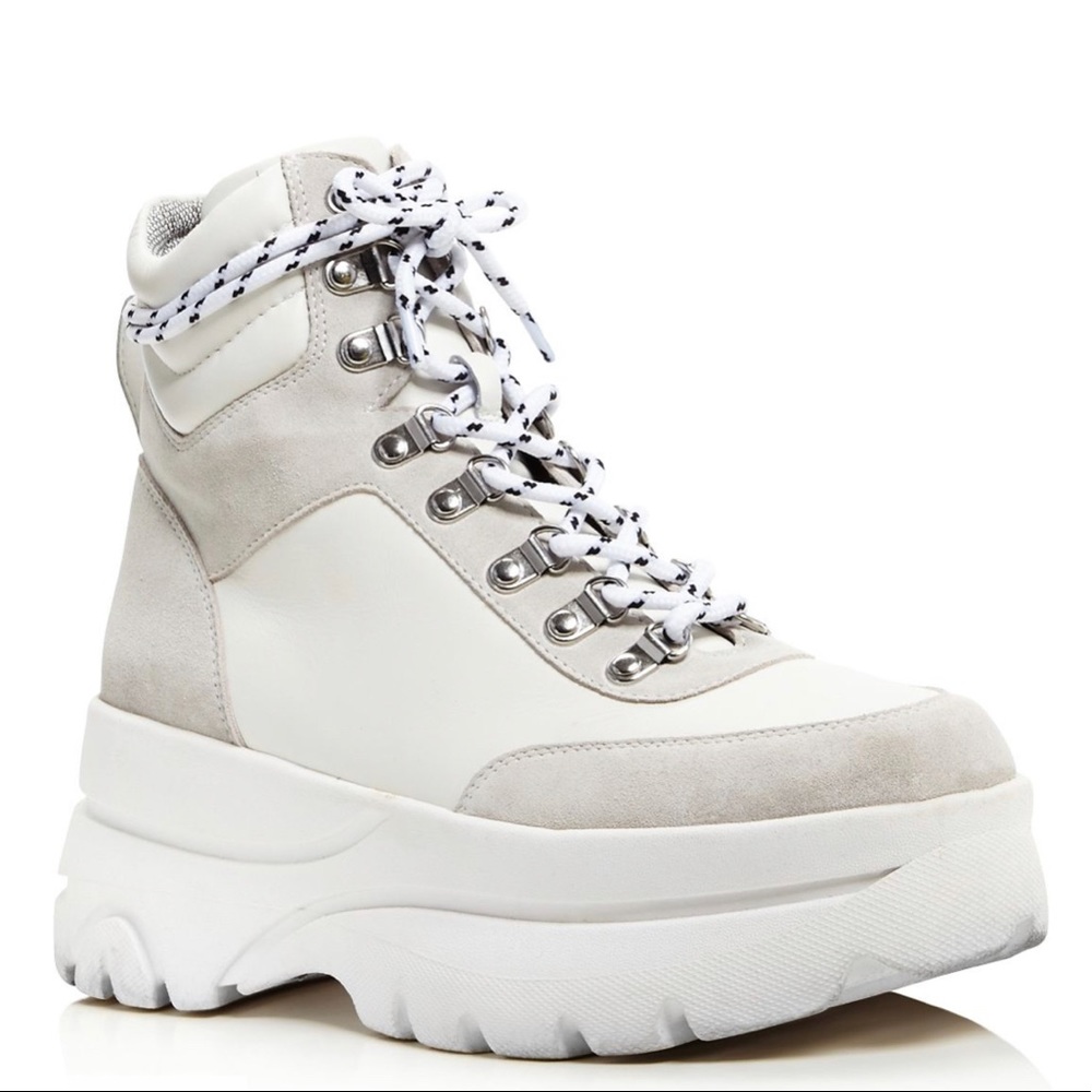 AQUA Women’s Haley Platform Hiker Boots